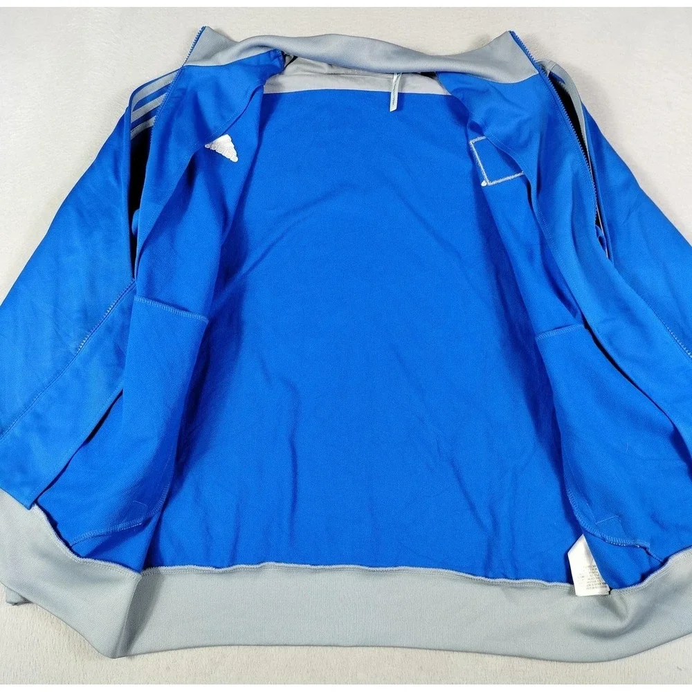 Tigres UANL‎ Track Jacket Mens Medium Blue Soccer Adidas Full Zip Top Warm Up